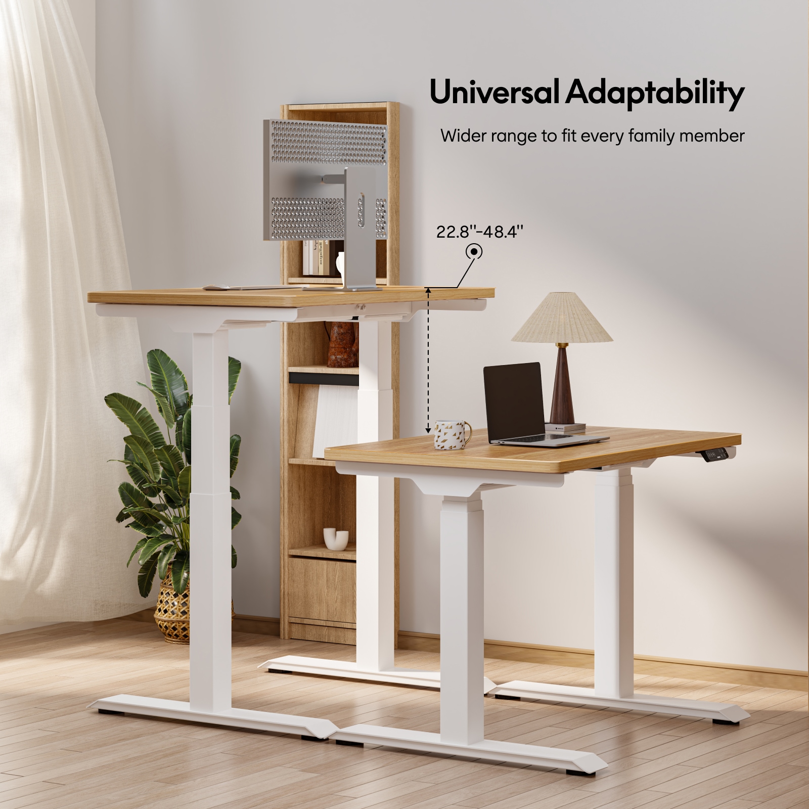 FlexiSpot Small Standing Desk | E7 Mini Sit Stand Desk for Closet